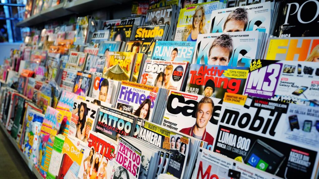 allemaal verschillende magazines