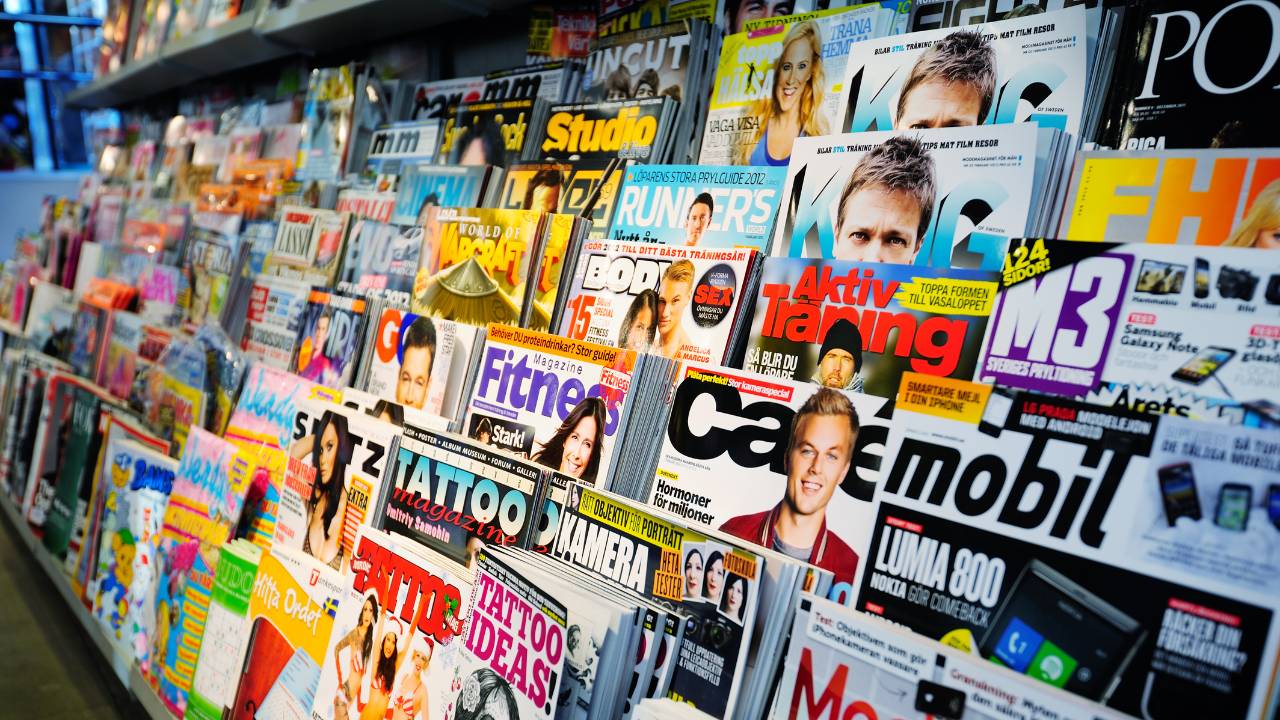 allemaal verschillende magazines